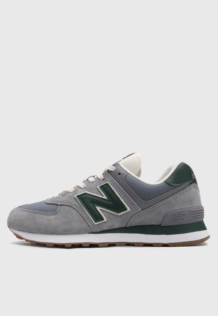 Tenis Lifestyle Gris-Verde-Marfil New Balance 574