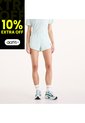Pantaloneta Deportiva NewBalance Original Rc Ess Verde Mujer de New Balance