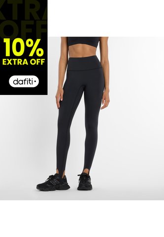 Leggings New Balance Original Sleek Rise Stirrup Negro Mujer New Balance