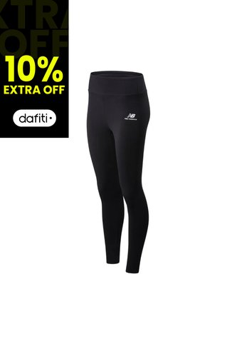 Leggings New Balance Original Athletic Core Negro Para Mujer New Balance