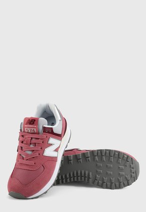 Tenis Lifestyle Rosa-Blanco New Balance 574