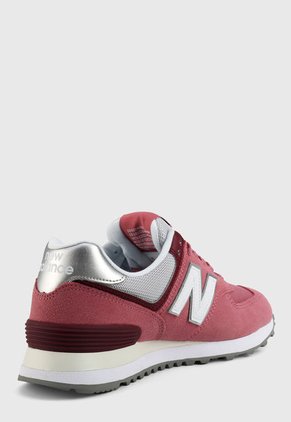 Tenis Lifestyle Rosa-Blanco New Balance 574