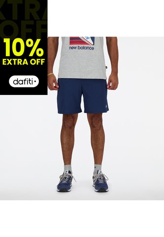 Pantaloneta New Balance Original Essentials Azul Para Hombre New Balance