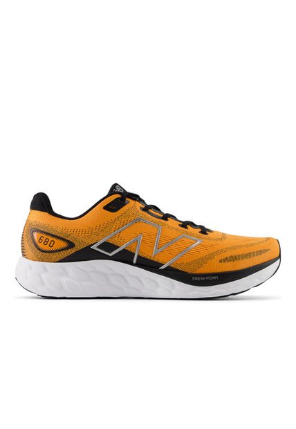 Tenis New Balance Fresh Foam 680 V8 Hombre-Naranja