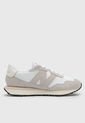 Tenis Lifestyle Blanco-Beige-Marfil New Balance 237 de New Balance