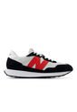 Tenis New Balance 237 Hombre-Negro/Rojo de New Balance