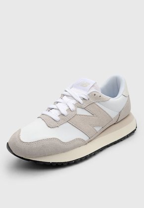 Tenis Lifestyle Blanco-Beige-Marfil New Balance 237
