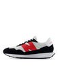 Tenis New Balance 237 Hombre-Negro/Rojo de New Balance