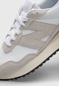 Tenis Lifestyle Blanco-Beige-Marfil New Balance 237 de New Balance