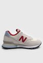 Tenis Lifestyle Beige-Rojo-Azul New Balance 574 de New Balance