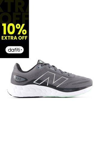 Tenis Deportivo New Balance Original 680 V8 Gris Para Hombre New Balance