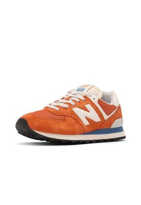 Tenis New Balance 574 Hombre-Naranja