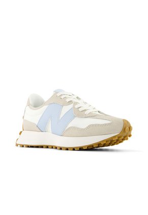 Tenis New Balance 327 Mujer-Beige/Azul