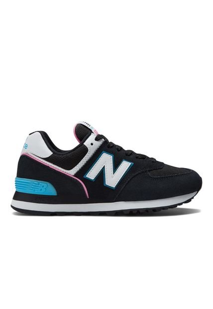 Tenis New Balance Wl574c Para Mujer-Negro