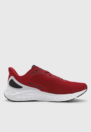 Tenis Running Vinotinto-Blanco-Plateado New Balance Fresh Foam Arishi