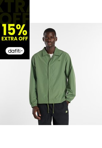 Chaqueta Deportiva New Balance Original Coaches Verde Hombre New Balance