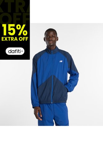 Chaqueta New Balance Originals Sport Legacy Azul Para Hombre New Balance