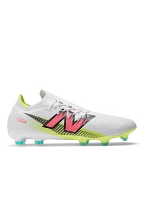 Guayos New Balance HombeFuron Pro FG V7+- Blanco-Amarillo