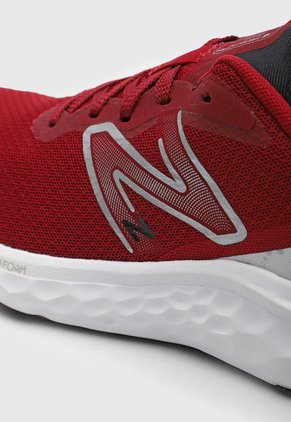 Tenis Running Vinotinto-Blanco-Plateado New Balance Fresh Foam Arishi