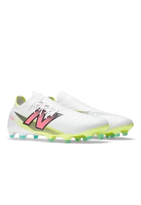 Guayos New Balance HombeFuron Pro FG V7+- Blanco-Amarillo