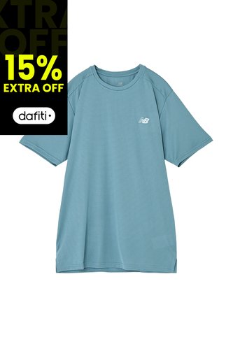 Camisa Deportiva New Balance Original Essentials Azul Hombre New Balance