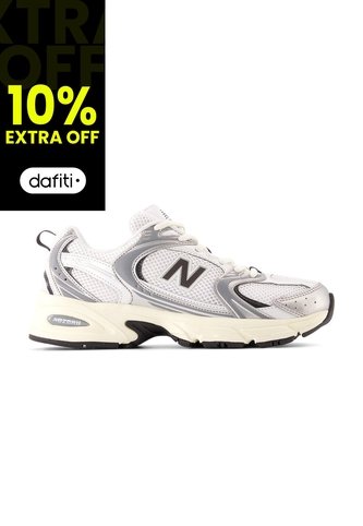 Tenis New Balance 530 Unisex Gris Con Negro New Balance