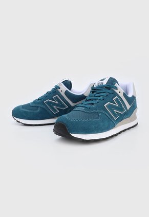 Tenis Lifestyle Azul-Gris-Blanco New Balance 574