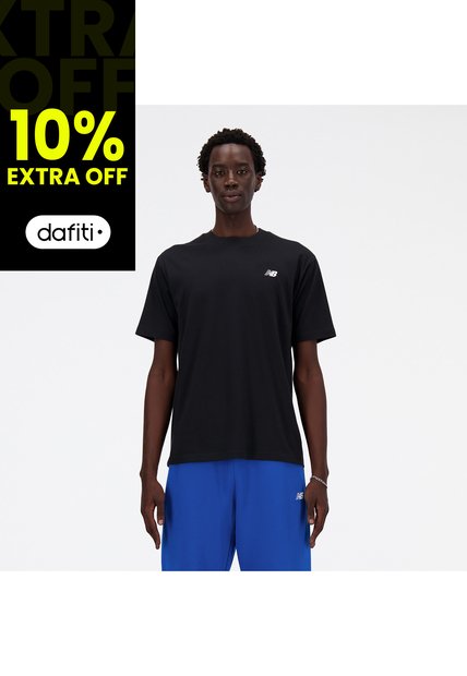 Camisa Deportiva New Balance Originales EssNegro Para Hombre