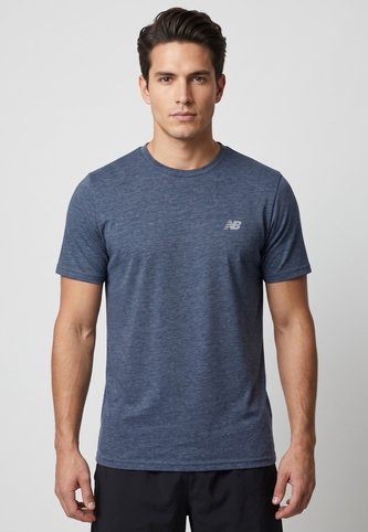 Camiseta Training new balance Sport Essentials Azul New Balance