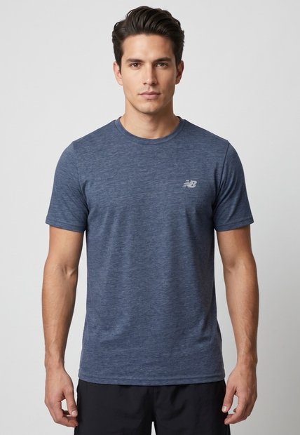 Camiseta Training new balance Sport Essentials Azul