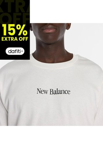 Camisa Deportiva New Balance Original Graphics Blanco Hombre New Balance