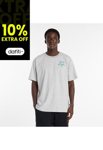 Camisa Deportiva New Balance Original BostonCity Gris Hombre New Balance
