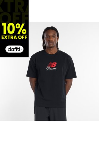 Camisa Deportiva New Balance Hoop Classic Graph Negro Hombre New Balance