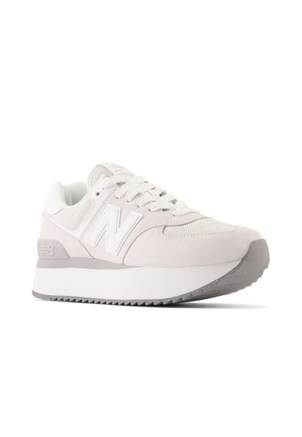 Tenis Deportivos New Balance Original 574 Plus Blanco Mujer