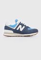 Tenis Lifestyle Azul-Beige-Blanco New Balance 574 de New Balance