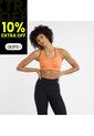Top Deportivo New Balance Original RC Ess Naranja Para Mujer de New Balance