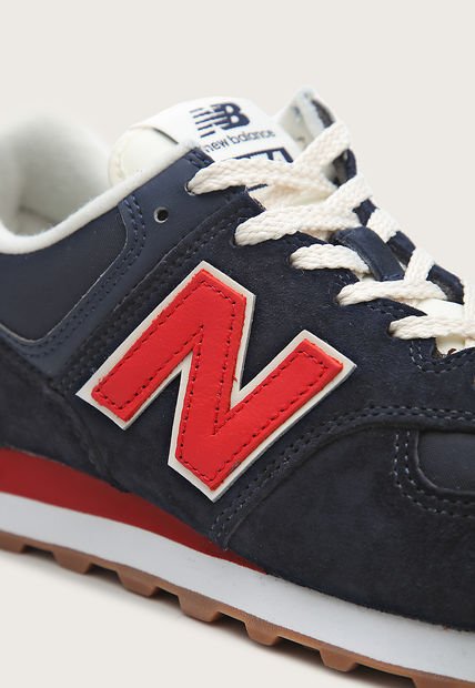 Tenis Lifestyle Azul Navy Rojo Blanco New Balance 574 Compra Ahora Dafiti Colombia