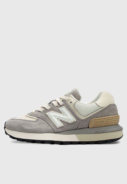 Tenis Lifestyle Gris-Beige-Blanco New Balance 574