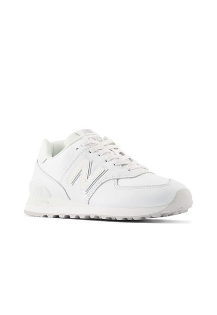 Tenis Deportivos New Balance Original 574 Blanco Para Mujer