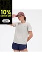Camisa Deportiva New Balance Originales Athletics Gris Mujer de New Balance