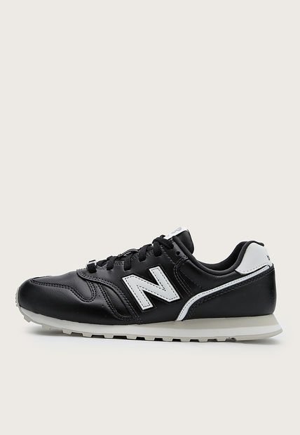 Tenis Lifestyle Negro-Beige-Blanco New Balance 373