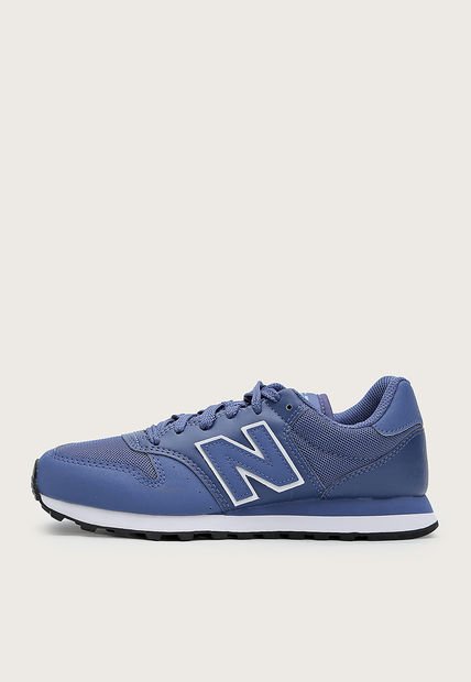 Tenis Lifestyle Azul-Blanco-Negro New Balance 500
