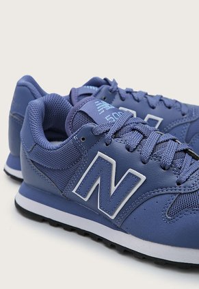 Tenis Lifestyle Azul-Blanco-Negro New Balance 500