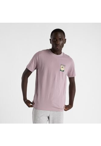 Camisa Tshirt Marca New Balance Relaxed 550 Lila Hombre New Balance