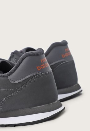 Tenis Lifestyle Negro-Naranja-Blanco New Balance 500 v2