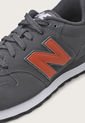Tenis Lifestyle Negro-Naranja-Blanco New Balance 500 v2 de New Balance