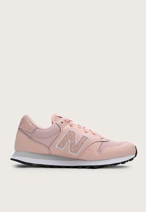 Tenis Lifestyle Palo Rosa-Gris-Blanco New Balance 500