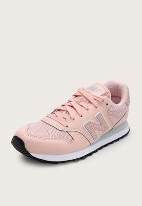 Tenis Lifestyle Palo Rosa-Gris-Blanco New Balance 500