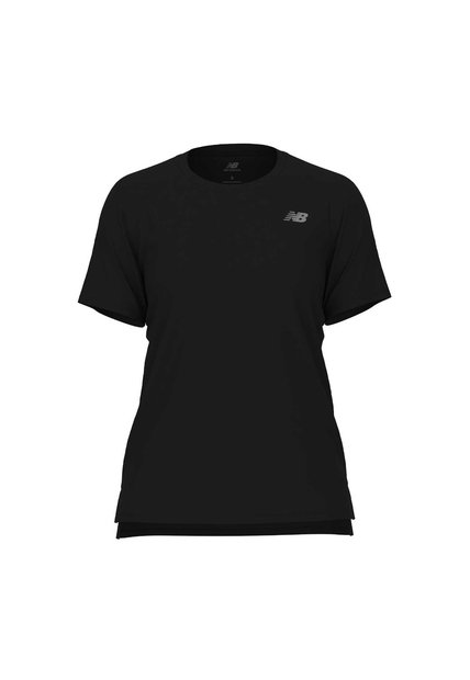 Camisa Deportiva New Balance Original Essentials Negro Mujer