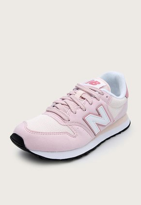 Tenis Lifestyle Rosa-Blanco-Nude New Balance 500